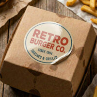 Semi Gloss Premium Paper Stickers